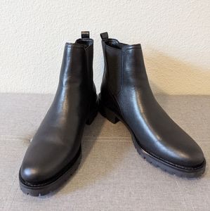 Sam Edelman Jaclyn Black Waterproof Basto Leather